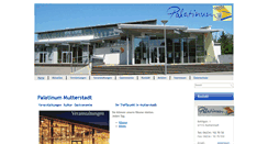 Desktop Screenshot of palatinum-mutterstadt.de